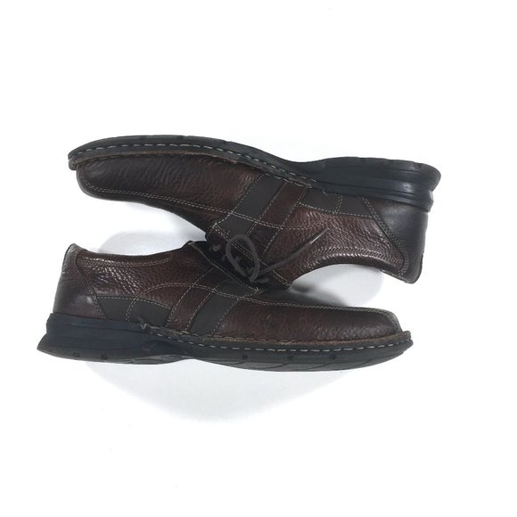 Clarks Espace Lace Up Oxfords Mens Size 12M Brown Leather 86235 main image 8